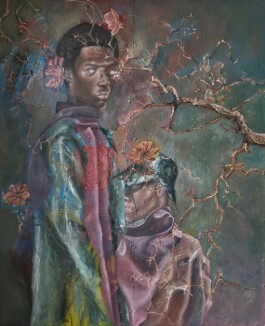 Ida-Kododji-Traore-verwachsen-2023-Oel-auf-Holz-ca.-150x180cm 